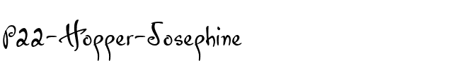 P22 Hopper Josephine.ttf