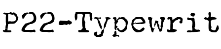 P22 Typewriter Regular.ttf