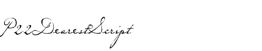 P22DearestScript Regular.ttf