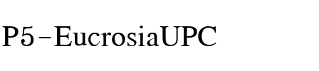 P5 EucrosiaUPC Regular.ttf