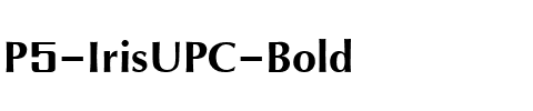 P5 IrisUPC Bold.ttf