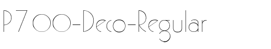 P700-Deco Regular.ttf
