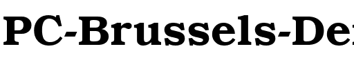 PC Brussels Demi.ttf