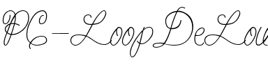 PC LoopDeLou Regular.ttf