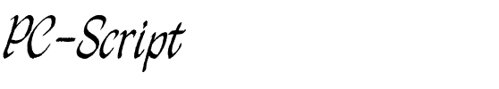 PC Script Regular.ttf
