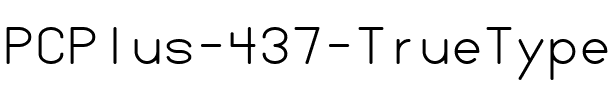 PCPlus 437 TrueType Regular.ttf