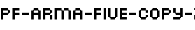 PF Arma Five Regular.ttf
