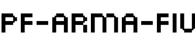 PF Arma Five Regular.ttf