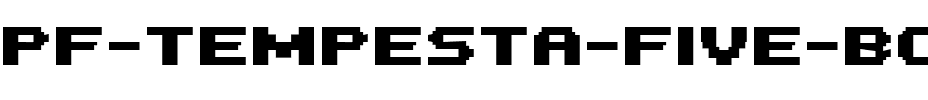 PF Tempesta Five Bold.ttf