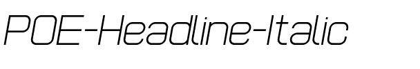 POE Headline Italique.ttf