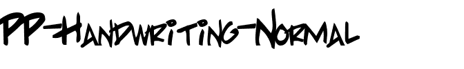 PP Handwriting Normal.ttf