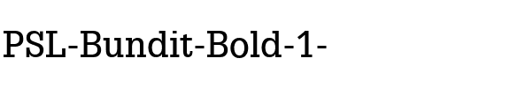 PSL-Bundit Bold.ttf