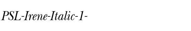 PSL-Irene Italic.ttf