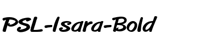 PSL Isara Bold.ttf