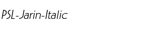 PSL Jarin Italic.ttf