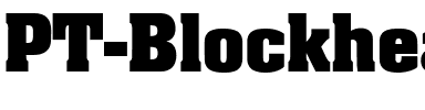 PT Blockhead Normal.ttf