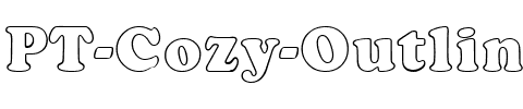 PT Cozy Outline Normal.ttf