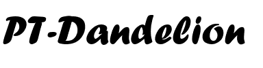 PT Dandelion Normal.ttf