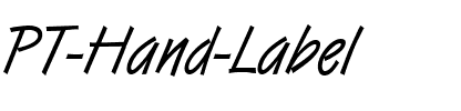 PT Hand Label Normal.ttf