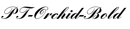 PT Orchid Bold Normal.ttf