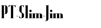 PT Slim Jim Normal.ttf