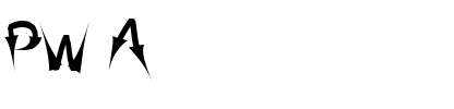 PW Arrow font PW Arrow font.ttf