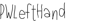 PWLeftHand Medium.ttf