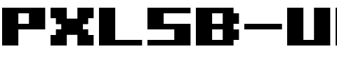 PXLSB UltraBold.ttf