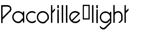 Pacotille light.ttf