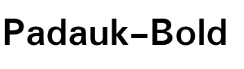 Padauk Bold.ttf