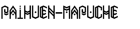 Paihuen Mapuche Paihuen Mapuche.ttf