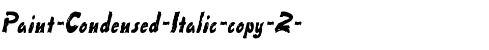 Paint-Condensed Italic.ttf
