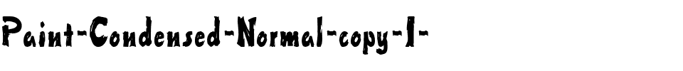 Paint-Condensed Normal.ttf