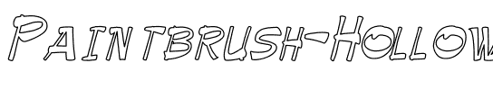 Paintbrush Hollow Regular.ttf