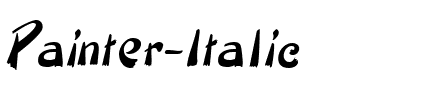 Painter Italic.ttf