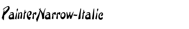 PainterNarrow Italic.ttf