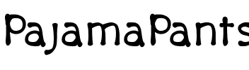 PajamaPants Medium.ttf