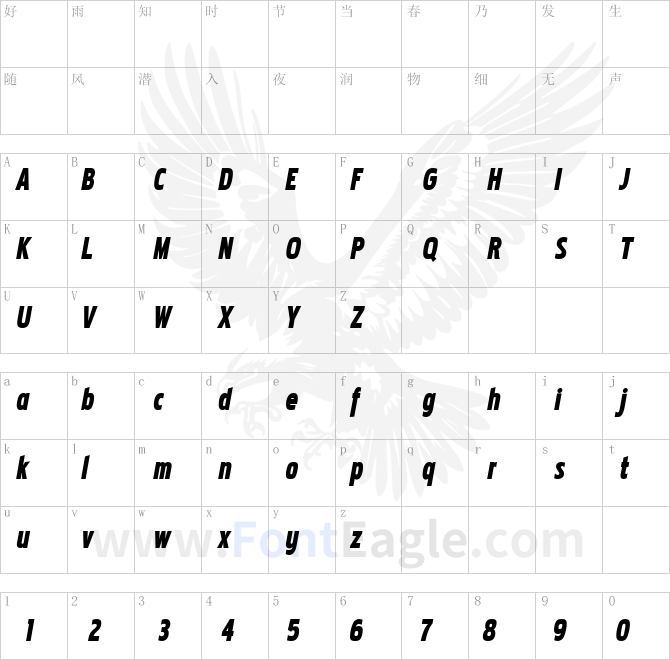 Pakenham-Cnd-Blk-Italic
