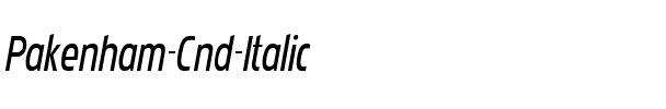 Pakenham Cnd Italic.ttf
