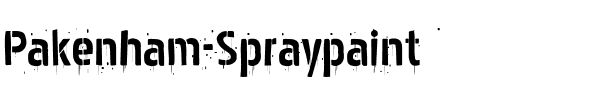 Pakenham Spraypaint.ttf