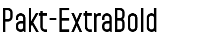 Pakt ExtraBold.ttf