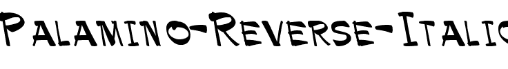 Palamino Reverse Italic.ttf