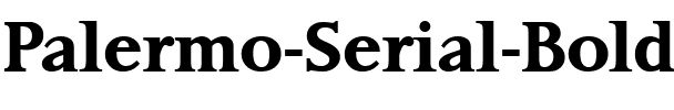 Palermo-Serial Bold.ttf
