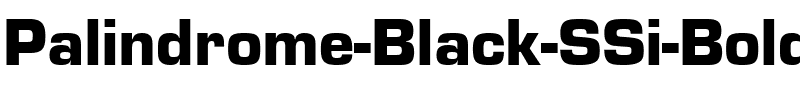 Palindrome Black SSi Bold.ttf