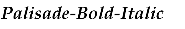 Palisade Gras Italique.ttf