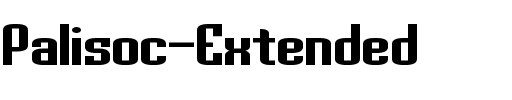 Palisoc Extended Regular.ttf