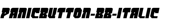 PanicButton BB Italic.ttf