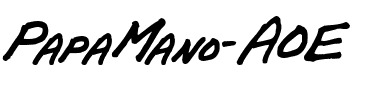 PapaMano AOE Regular.ttf