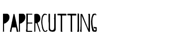 Papercutting Regular.ttf
