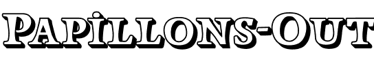 Papillons Outline Regular.otf